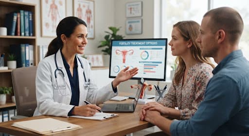 Doctor providing online care
